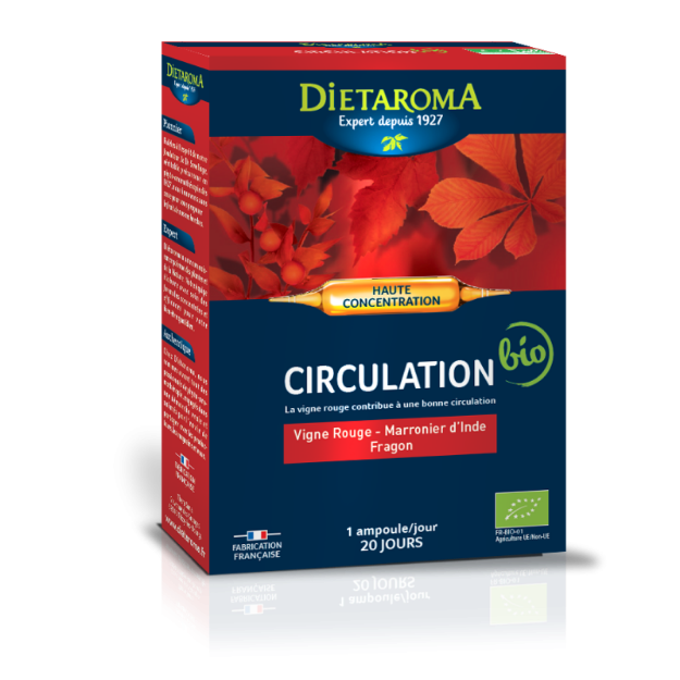 Picture of Dietaroma Circulation Ampoules 20
